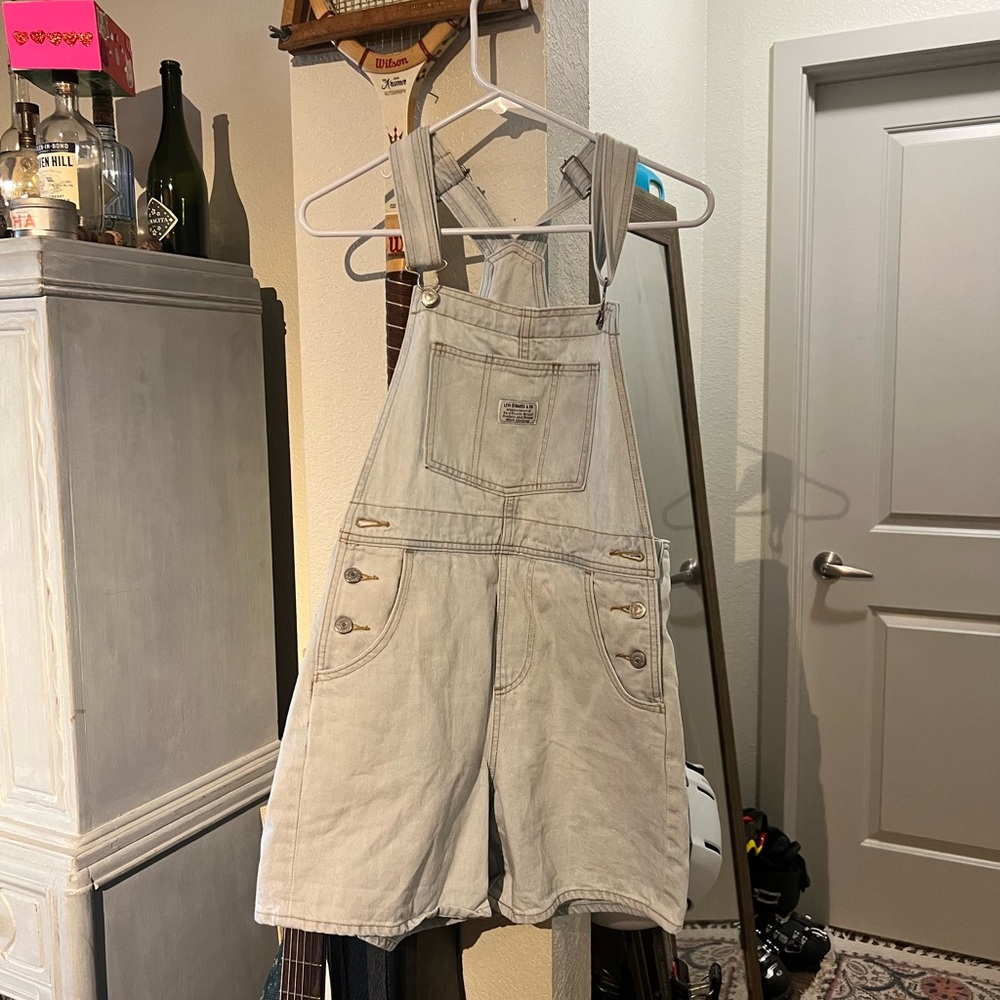 Levi's Light Wash Denim Romper